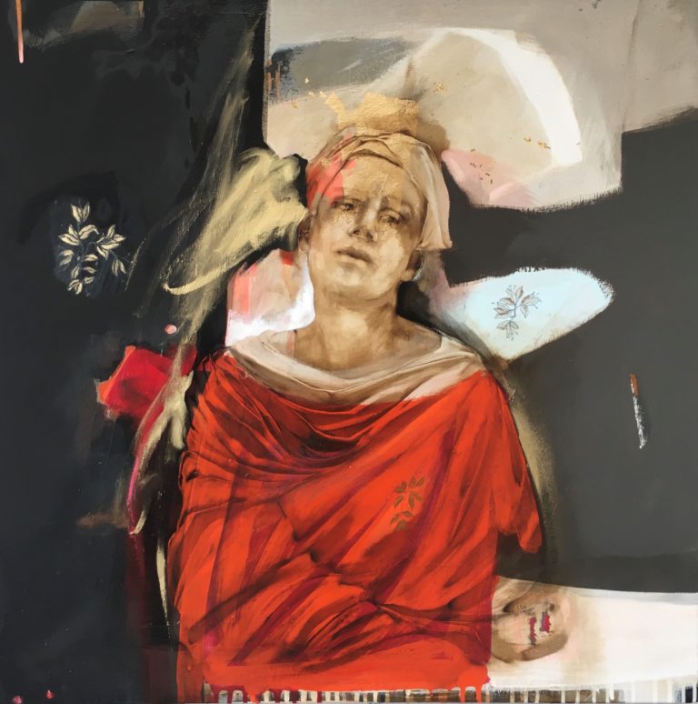 Enlightened, 70x70cm, 2021