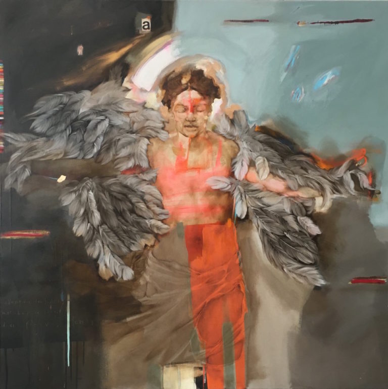 Le Ravissement 120x120cm, 2022
