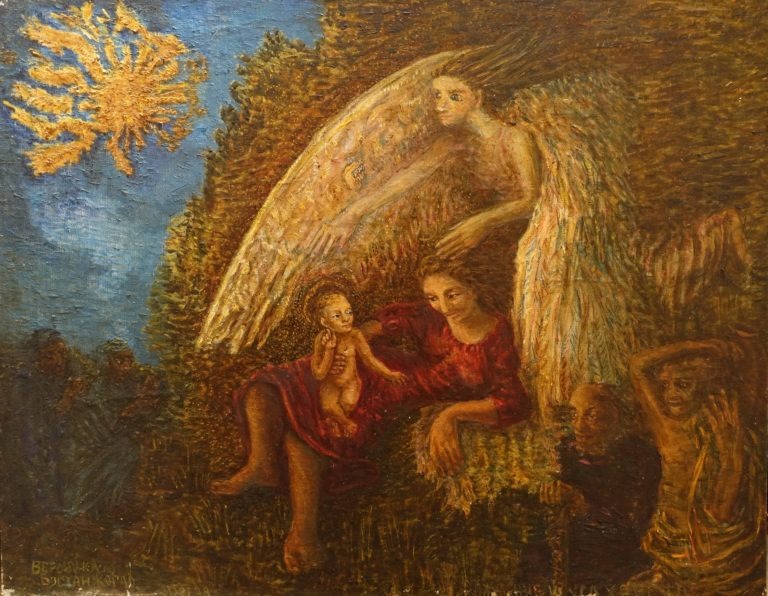 Nativité 93x75cm
